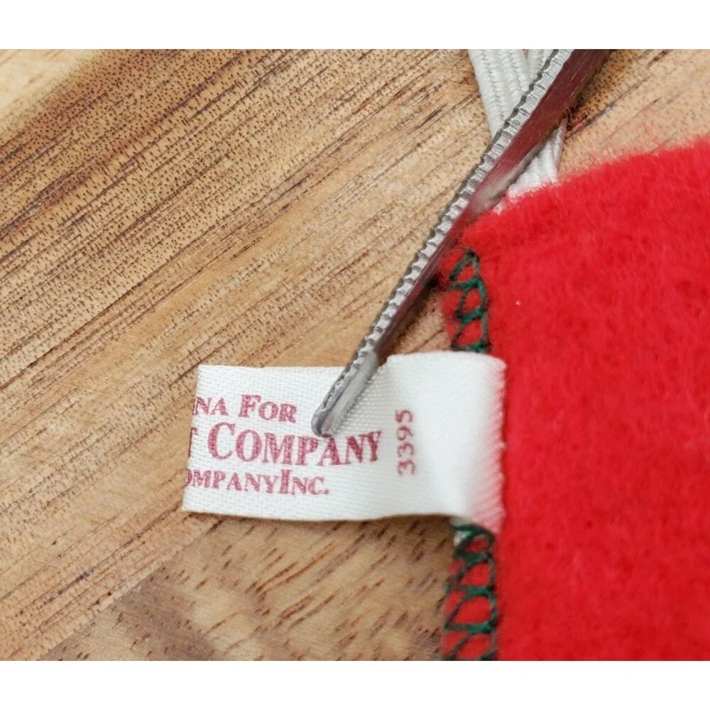 Vintage American Girl Pleasant Company Molly Silver Glasses Red Felt Case *RARE